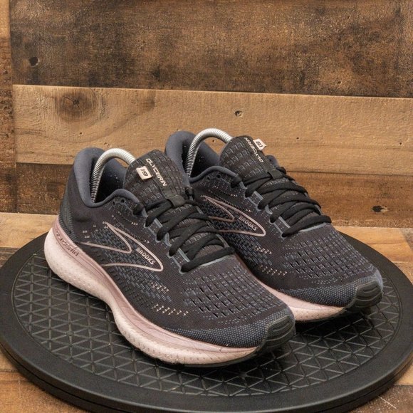 BROOKS GLYCERIN 19 WOMENS ATHLETIC SHOES RUNNING WALKING GYM BLACK LOW SIZE 11B - Picture 3 of 9